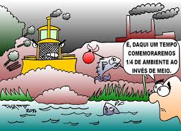 Charges para falar sobre meio ambiente categoria: Charge 3 Portal Tempo Novo