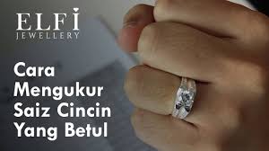 Cara mengukur saiz cincin perempuan. Elfi Jewellery Cara Mengukur Saiz Cincin Yang Betul Elfi Jewellery Facebook