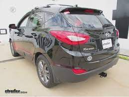 We take the guess work on which hitch or receiver you need. Trailer Hitch Installation 2014 Hyundai Tucson Curt Video Etrailer Com