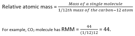 The relative atomic mass of an element is simply its mass number, unless the element has various isotopes (like chlorine). Relative Atomic Mass Relative Molecular Mass Mass Spectrometry A Level Chemistry Revision Notes