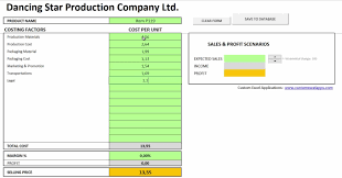 As far as accounting is concerned, the product costs of the sold products are captured in the income statement, while that of the unsold product is reflected in the inventory of finished goods. Create A Costing And Pricing Excel Spreadsheet For You By Thomasbiziouras Fiverr
