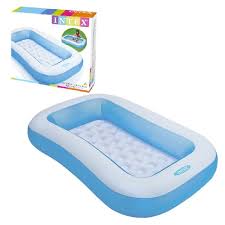 Cukup kembangkan cincin di bagian atas liner untuk mengatur seluruh struktur hanya dengan mengisinya dengan air. Kolam Renang Anak Intex 57403 166 X 100 X 25 Cm Grosir Cirebon