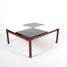 Lewis butler's tables reflect his attention to detail and design sensibility, taking simple forms and refining them to perfection. Lewis Butler Black And White Coffee Table Knoll Derive Vienna