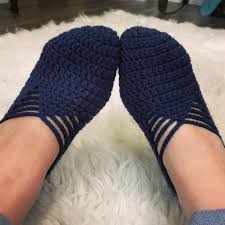 Over 50+ free knitting patterns for slippers. Sunday Ballet Slippers Free Crochet Pattern For Adults