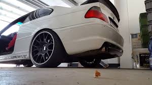 Bmw e46 kompressorumbau von ziegert motorsport Bmw E46 330ci Eisenmann Exhaust Coldstart Youtube