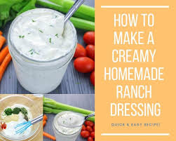 How To Make A Creamy Homemade Ranch Dressing Just A Pinch Homemade Ranch Homemade Ranch Dressing Ranch Dressing
