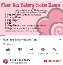 Flour Box Bakery Sugar Cookie Recipe Bakery Sugar Cookies Recipe Bakery Cookies Recipe Sugar Cookies Recipe