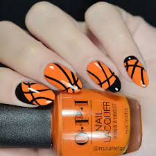 Basketball Nails Basketball Nails Basketball Nail Designs Nails