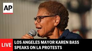 LIVE: Los Angeles Mayor Karen Bass speaks