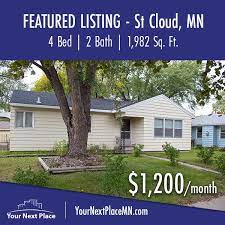 Featured Listing 1419 9th Avenue South In St Cloud Minnesota 56301 1 200 Month Available Now You Renting A House Rental Property Apartments For Rent