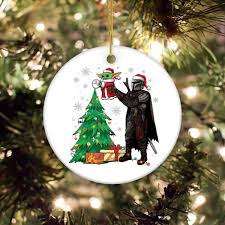 Check spelling or type a new query. Baby Yoda Mandalorian Star Wars Christmas Tree 2020 Ornaments Hoodie Sweater Long Sleeve And Tank Top