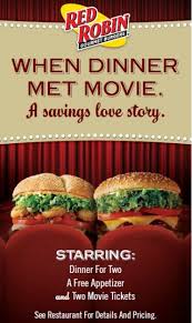4.9 (101 reviews) 2 answered questions. Red Robin 20 Gift Card Free Appetizer 2 Movie Ticket Vouchers For 33 99 Select Utah Locations Utah Sweet Savings