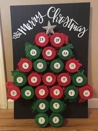 Punch Out Christmas Tree Advent Calendar Christmas Tree Game Family Christmas Party Christmas Gift Games