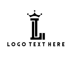 Royal Royal Letter L Logo Design Royal Logo Lettering Cool Lettering