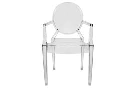 As comfortable despite its unusual appearance. Dymas Modern Acrylic Armed Ghost Chair Wholesale Interiors