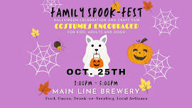 FAMILY SPOOKFEST at Main Line Brewery