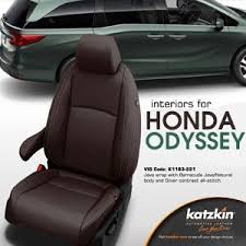 Honda Odyssey Ex Lx Katzkin Leather Seat Upholstery 2005 2006 2007 2008 2009 2010 Electric Driver Seat Shopsar Com Honda Odyssey Leather Seat Honda