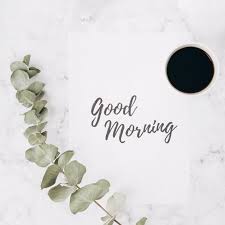 Premium Photo Close Up Of Eucalyptus Branch With Good Morning Text On Paper And Coffee Cup Over Marble Textured Background Good Morning Texts Good Morning Wishes Morning Texts