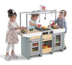Our toddler kitchen sets provide everything kids need to take their culinary creations from the stove top to the table. Uptown Urban Wood Kitchen Island The Toy Insider