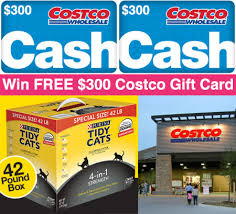 Not valid on purchases of gift cards, previous purchases or redeemable for cash. Win Free 300 Costco Gift Card Costco Tidy Cats Giveaway Free Stuff Finder