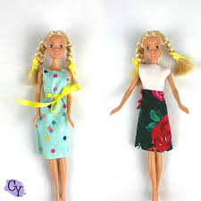 Great for presents, easy for beginners. How To Make Doll Clothes No Sewing Required With 2 Free Patterns Chaotically Yours