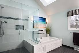Enjoy free shipping on most stuff, even big stuff. 75 Beautiful Corner Shower With A Hot Tub Pictures Ideas July 2021 Houzz