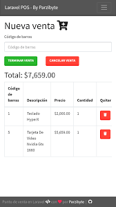 Pos and inventory management system github. Laravel Pos System Free And Open Source Parzibyte S Blog