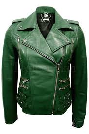 Leather Skin Women Green Brando Premium Genuine Leather Jacket Green Leather Jackets Leather Jackets Women Genuine Leather Jackets