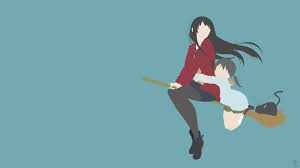 Anime Flying Witch Chinatsu Kuramoto Makoto Kowata 1080p Wallpaper Hdwallpaper Desktop Anime Flying Witch Anime City