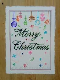 From an edition of 25 these prints are extremely limited. Hand Painted Multi Colour Christmas Cards Size 22 5 Cms X 17 5 Cms Rs 200 Piece Id 17304010948
