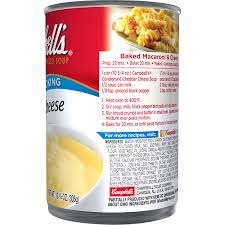 This macaroni and cheese uses an old trick for the secret ingredient to give you the perfect, full flavor classic cheddar mac and cheese. Amazon Com Campbell S Condensed Soup Cheddar Cheese 10 75 Ounce Grocery Gourmet Food