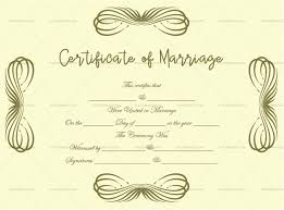 The selection of printable templates for certificates gives you ample choices for the award you want to present. Vintage Marriage Certificate Template Editable Printable Designs