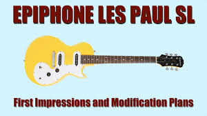 Bat ea modification 54 replies. Epiphone Les Paul Sl First Impressions And Modification Plans Youtube
