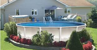 Above Ground Pool Landscaping Ideas Pool And Landscape