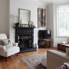 A living room is a space where you can impress anyone who comes to your home with your amazing interior design. London Terraced House House Tour Ideal Home Victorian Living Room Neutral Living Room Living Room With Fireplace
