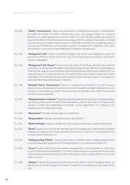What are the headings of a claim against false allegations for a safeguarding case?. Premier League Handbook Season 2019 20