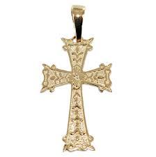 Croix Armenienne Sourp Etchmiadzin Plaque Or Croix Armenienne Croix Armenienne