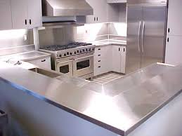 Really Want Stainless Steel Counter Tops In My Kitchen Stainless Steel Countertops Stainless Steel Countertops Cost Stainless Kitchen
