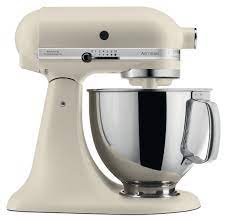 The stand mixer is a convenient size and ideal for both small and large batches. Kitchenaid 5ksm175psefl 4 8 L Artisan Planetary Mixer Fresh Linen Vieffetrade
