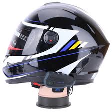 Most modern motorcycle helmets have everything baked in like bluetooth, etc. Helmets Automotive V8 1200m Bt Interphone Gps Motorcycle Helmet Bluetooth Intercom Headset Uk