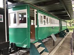 猪苗代】日本硫黄沼尻鉄道(磐梯急行電鉄)DC12-1＋ボサハ12＋13 緑の村 : 保存車めぐりの記録