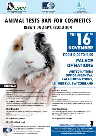 Animal testing on cosmetics is related to a lot of aspects of the manufacturing process of these products, which is performed for the individual ingredients within their formulas. Animal Tests Ban For Cosmetics Debate On A Ep S Resolution 16 November Palace Of Nations Geneva Oipa