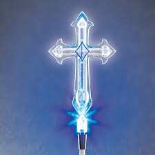 Cross Solar Light Garden Stake Collections Etc