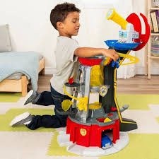 Paw Patrol Super Mighty Pups Lookout Tower With Chase Figure In 2020 Paw Patrol Lookout Lookout Tower Paw Patrol