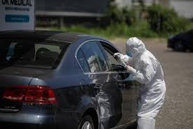 Testare anticorpi covid, firea teste covid. Bucuresti Baneasa Mall Testare Drive In Inquam Photos