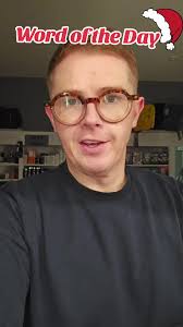 Word of the Day #words #wordoftheday #ginger #fyp #glasses #daily #ti...