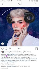 Kathleen Lights adds disclaimer to Thomas Halbert's photo for the Zodiac  campaign. : r/BeautyGuruChatter