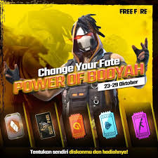 Cada juego de 10 minutos te pondrá en una isla remota con otros 49 jugadores buscando sobrevivir. How To Get Power Of Booyah Bundle In Change Your Fate Event In Free Fire Dunia Games