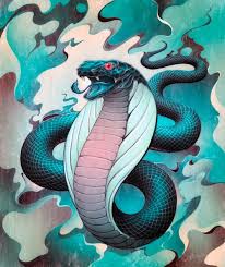 James Jean James Jean Snake Painting Fashion Illustration Watercolor