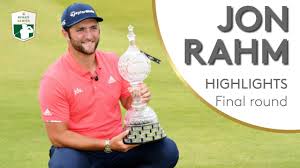 Golf is designed for masochists. Jon Rahm Shoots 62 To Win Irish Open 2019 Dubai Duty Free Irish Open Youtube